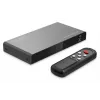 Comutador HDMI 4K Digitus 3x1 metal preto 18 Gbit/s
