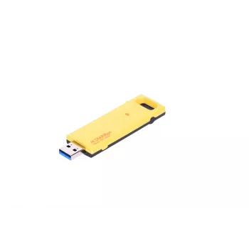Adaptador USB sem fios Extralink U1200AC AC1200 Dual-Band, amarelo plástico