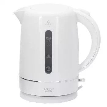 Adler AD 1385w chaleira 1,7 l branco