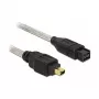 Cabo FireWire A/B DeLOCK 82589 2,0 m cinzento macho/macho