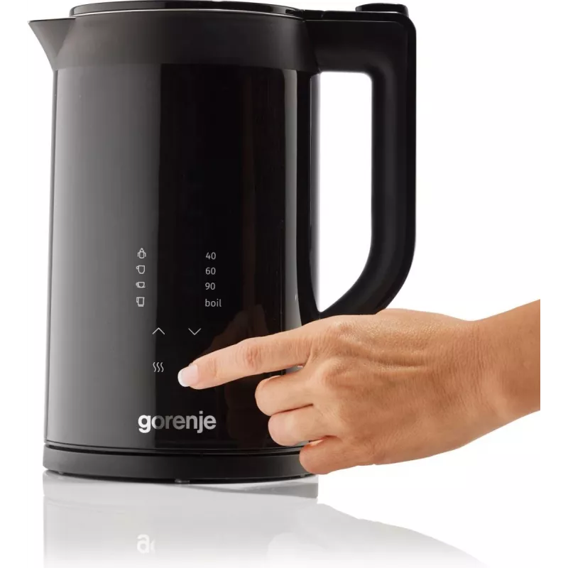 Chaleira elétrica Gorenje K17DWDII 2200W 1,7L preta