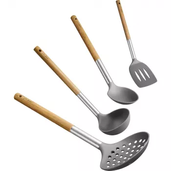 Conjunto de utensílios de cozinha em madeira Lamart LT