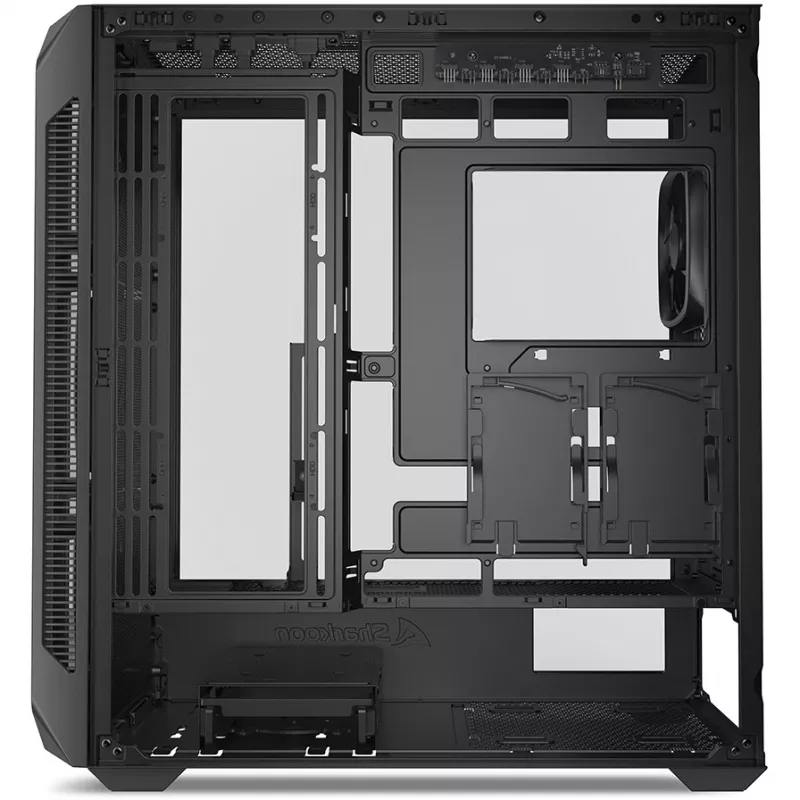 Caixa para PC Sharkoon AK5G RGB Midi Tower preto