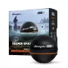 Deeper Smart Sonar PRO+ 2 sonar de pesca lançável, 100/240/675 kHz, profundidade 100 m, Wi-Fi, GPS, até 9 h, preto
