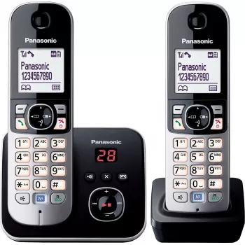 Telefone DECT Panasonic KX-TG6822GB