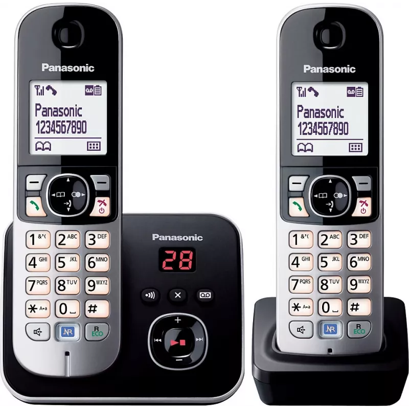 Telefone DECT Panasonic KX-TG6822GB