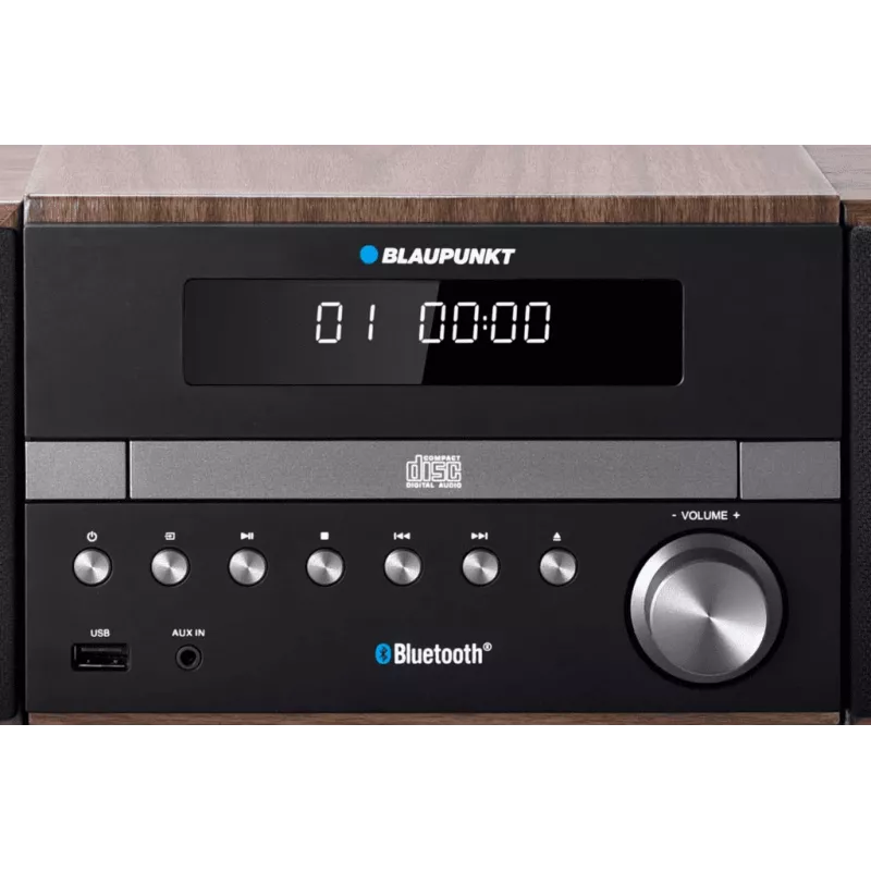 Micro-sistema Bluetooth RDS/ID3-Tag CD/MP3/USB/AUX/ClockAlarm