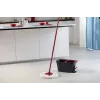 Cabeça de esfregona Vileda Turbo 2in1 vermelho branco
