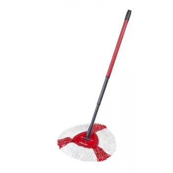 Cabeça de esfregona Vileda Turbo 2in1 vermelho branco