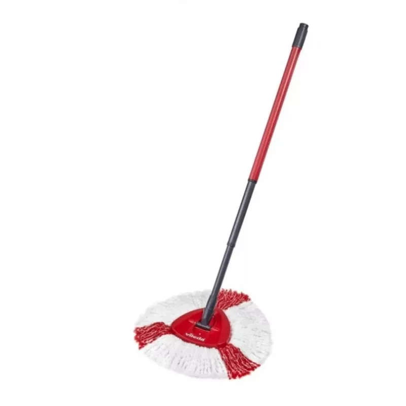 Cabeça de esfregona Vileda Turbo 2in1 vermelho branco