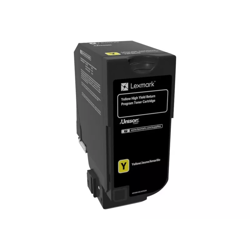 Toner LEXMARK 74C2HY0 Lexmark 74C2HY0 amarelo 12.000 páginas CS725de / CS725dte