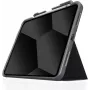 STM Dux Plus - capa resistente para iPad 11 (2025)/ iPad 10.9 (2022) MIL-STD-810G com suporte Apple Pencil (preto) versão EDU/COM