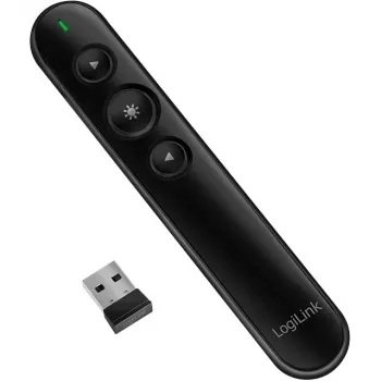 Apresentador sem fios LogiLink ID0190 preto