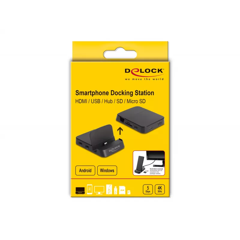 Estação de acoplagem para smartphone DeLOCK 88018