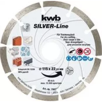 kwb 796170 Disco de corte diamantado diâmetro 115 mm 1 unid. (796170)