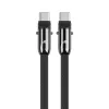 Cabo USB-C TB AKTBXKUCCSMY12B 1,2 m, preto, USB-C para USB-C