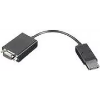 Lenovo Cabo adaptador de DisplayPort para VGA, 20 cm, FRU 57Y4141