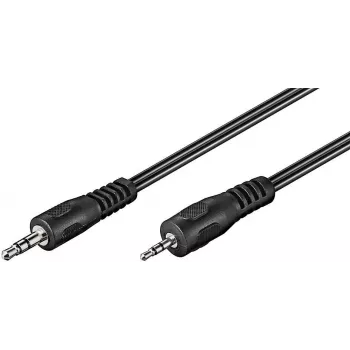 Cabo de áudio Microconnect AUD3525LL2 2 m 3,5 mm 2,5 mm preto