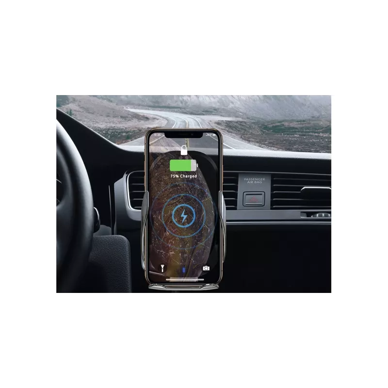 Suporte para smartphone e tablet TECHNISAT SmartCharge 3 — suporte universal com função de carregamento integrada (Modelo 76-4977-00)