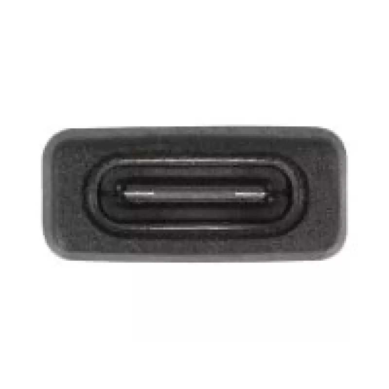 Adaptador DeLOCK 60001 USB A USB C preto