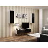 Suporte de TV Cama VIGO 140 30/140/40 branco/preto brilhante