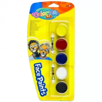 Tintas faciais Colorino para crianças 5 cores