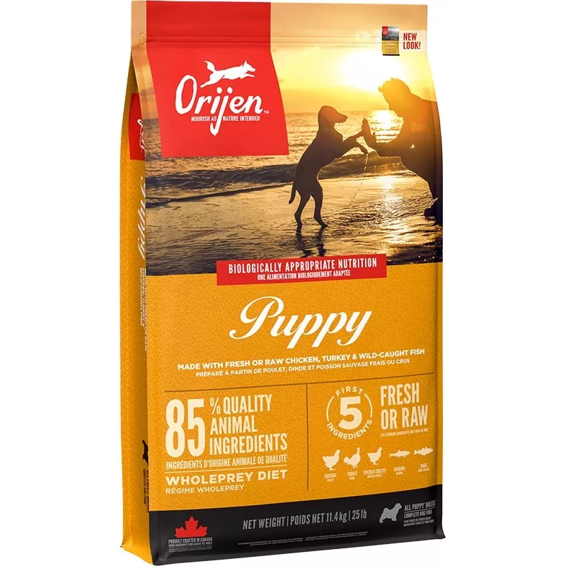 ORIJEN Puppy - ração seca para cães - 11,4kg