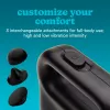 Pistola de massagem vibratória portátil HoMedics HHP-120BK – massajador de percussão compacto recarregável