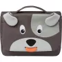 Mochila escolar cão (cinzento)
