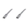 Cabo de rede Digitus CAT 5e SF/UTP cabo de rede RJ-45 Cat5e 10m cinzento