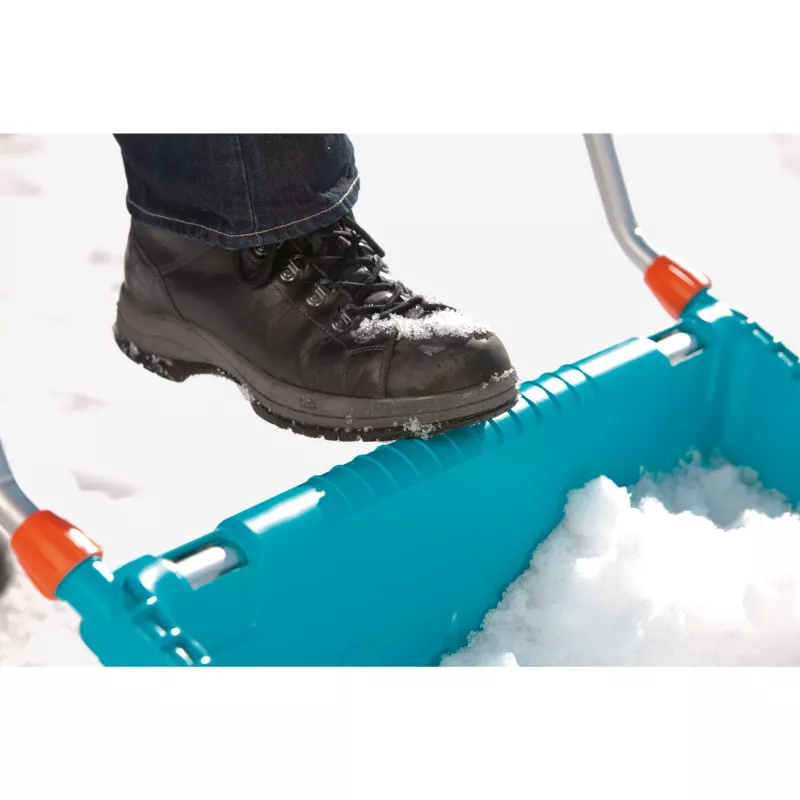 Pá para neve Gardena tipo bacia - alumínio - telescópica