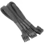 Thermaltake AC-063-CN1NAN-A1 divisor de cabo, preto, macho/macho, 600 mm