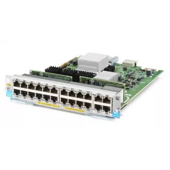 HPE - Série Aruba - Módulo de expansão - Gigabit Ethernet (PoE+) x 20 + 1/2.5/5/10GBase-T (PoE+) x 4