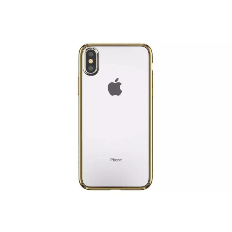 Capa macia Devia para iPhone XS/X (5,8 polegadas) TPU, dourado
