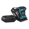 Lixadora orbital excêntrica portátil Makita DBO480Z, 14000 OPM, preto, azul, 210 W