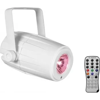 Projetor spot EUROLITE PST-5 QCL 5×10W RGBW LED tipo par