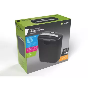 Tracer Razor 2 destruidora de documentos corte em tiras 70 dB preto