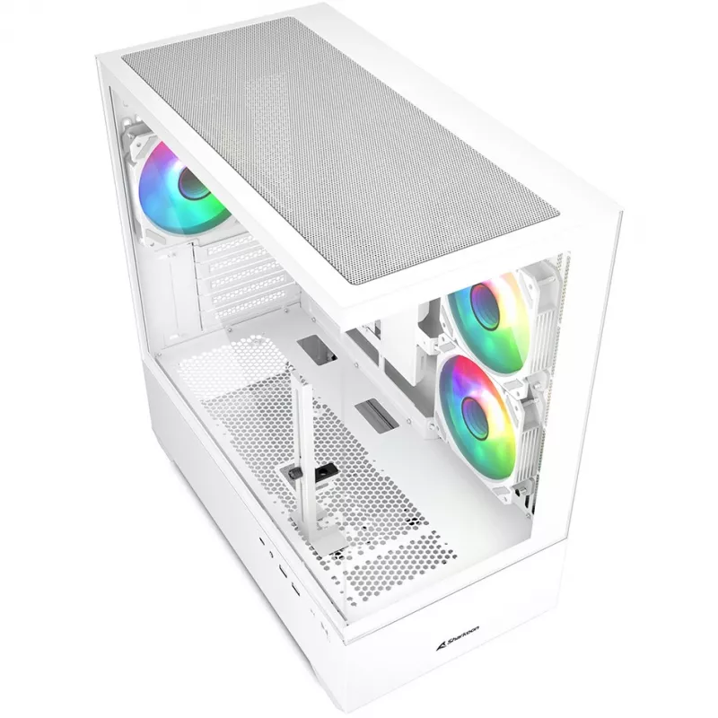 Caixa para PC Sharkoon MK6 RGB Midi Tower branco