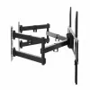 Suporte de parede para TV ART AR-85 para televisores de 32–70 polegadas, até 45 kg, inclinável -15–5°, orientável 45°, extensão 118–622 mm, VESA 75x75–600x400