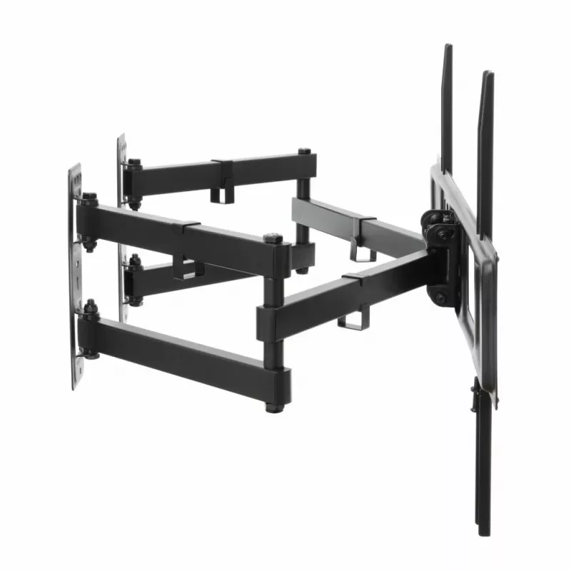 Suporte de parede para TV ART AR-85 para televisores de 32–70 polegadas, até 45 kg, inclinável -15–5°, orientável 45°, extensão 118–622 mm, VESA 75x75–600x400