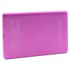 RealPower PB-5000 MAG Ultra Slim power bank 5000 mAh, MagSafe, carregamento sem fios, USB-C, 20 W, rosa