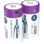 Ansmann ANS 1313-0004 - bateria Li-Ion C Baby 2300 mAh 1,5 V pack de 2 - pilha recarregável
