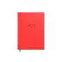 Caderno de planeamento Buroodisain 241728-006 A5 vermelho com calendário 2026