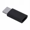 Savio AK-31 / B Adaptador de interface de cabo/género Micro USB USB 3.1 Type-C preto