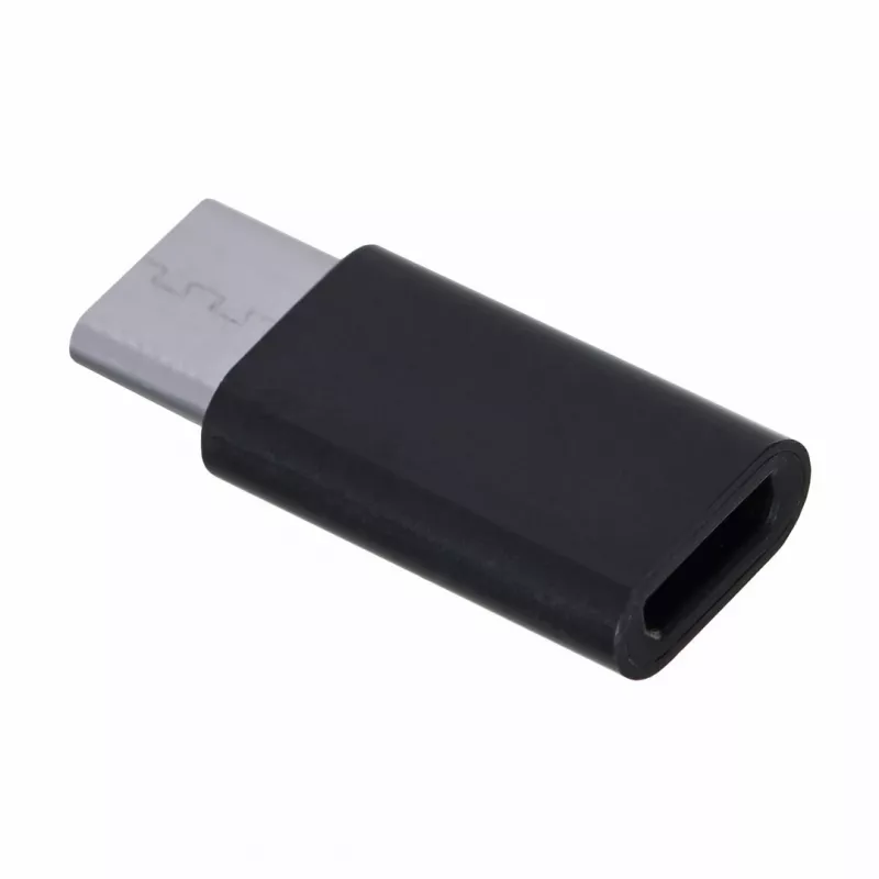 Savio AK-31 / B Adaptador de interface de cabo/género Micro USB USB 3.1 Type-C preto