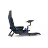 Cabine de simulador de voo Next Level Racing Boeing Commercial Edition, detalhes azuis