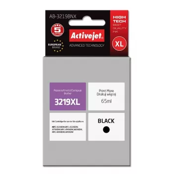 Tinta Activejet AB-3219BNX (substituto para Brother LC3219Bk XL; Supreme; 65 ml; preto)