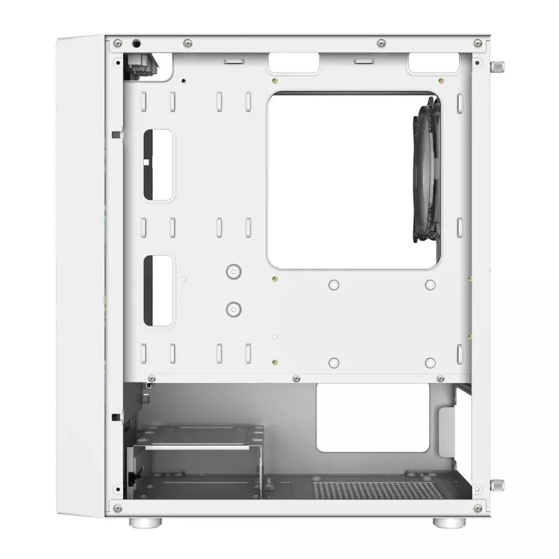 Caixa LOGIC ATOS ARGB Mini USB 3.0 branco
