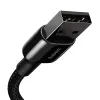 Cabo Lightning Baseus CALWJ-A01 2 m preto 2,4 A