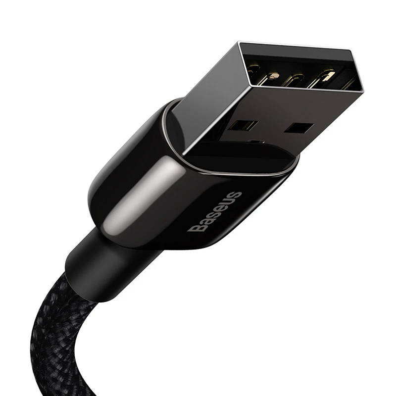 Cabo Lightning Baseus CALWJ-A01 2 m preto 2,4 A